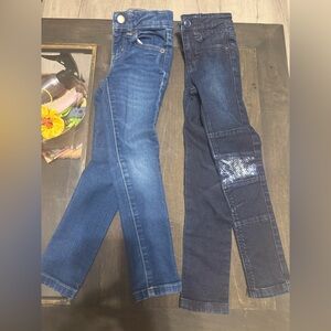 Ikks Blue and Dark Blue Women Jeans